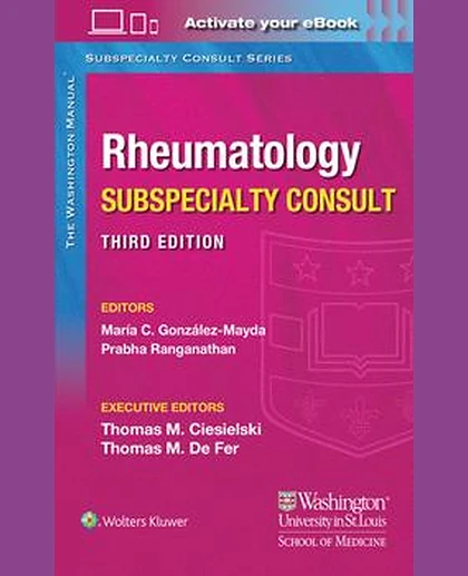 Washington Manual Rheumatology Subspecialty Consult