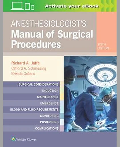 Anesthesiologist's Manual of Surgical Procedures
