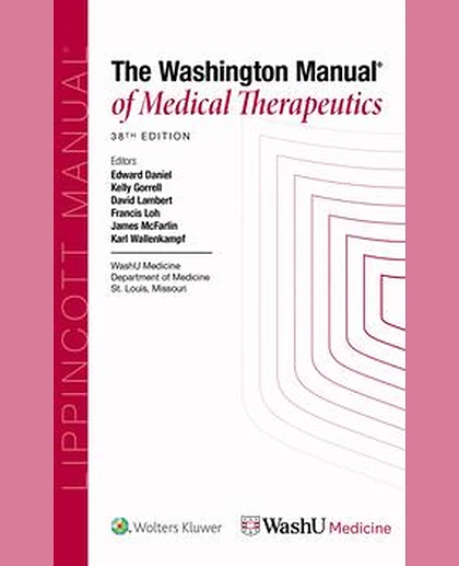 Washington Manual of Medical Therapeutics 38e