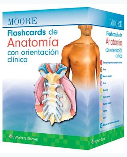 Moore. Flashcards de Anatomía con orientación clínica