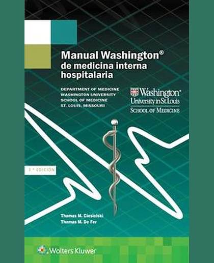 Manual Washington de medicina interna hospitalaria
