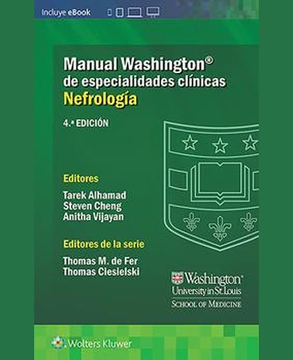 Manual Washington de especialidades clínicas. Nefrología