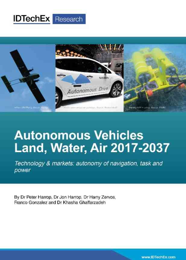 Autonomous Vehicles Land, Water, Air 2017-2037