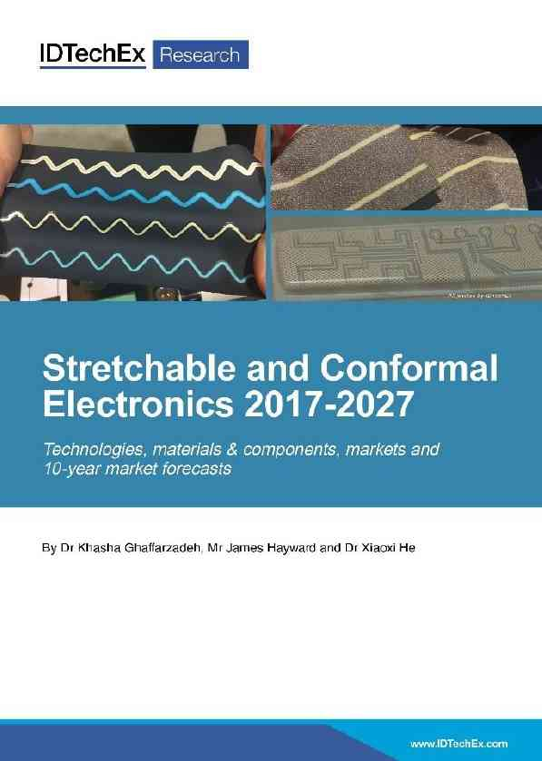 Stretchable and Conformal Electronics 2017-2027