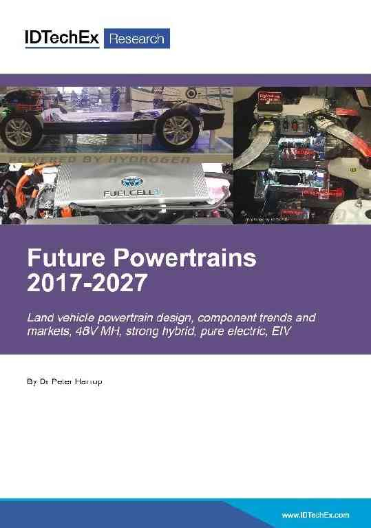Future Powertrains 2017-2027