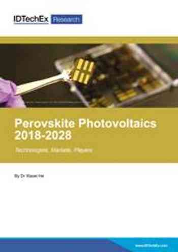 Perovskite Photovoltaics 2018-2028