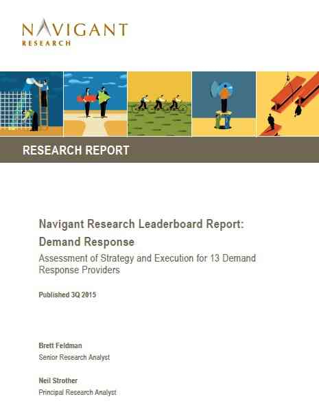 Navigant Research Leaderboard Report: Demand Response