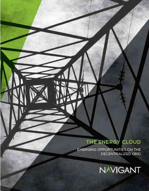 The Energy Cloud