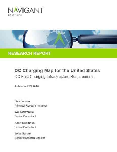 DC Charging Map for the United States