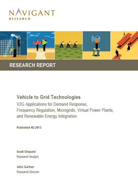 Vehicle to Grid Technologies