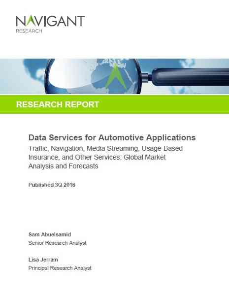 Data Services for Automotive Applications