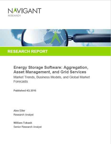 Energy Storage Software: Aggregation, Asset Management, and Grid Services