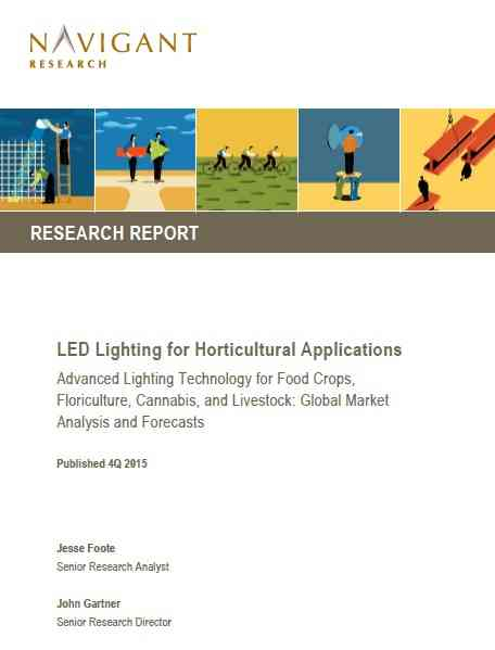 LED Lighting for Horticultural Applications