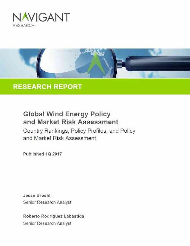 Global Wind Energy Policy and Market Risk Assessment