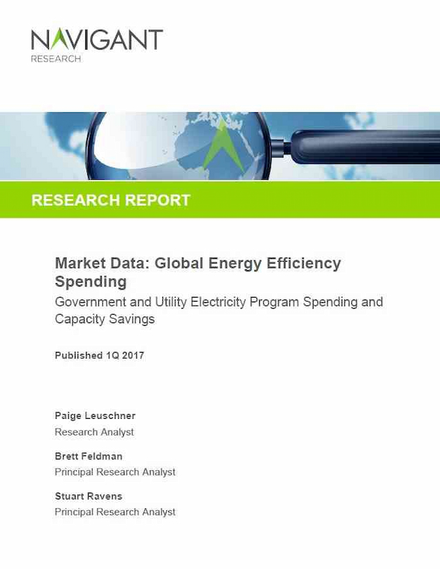 Market Data: Global Energy Efficiency Spending