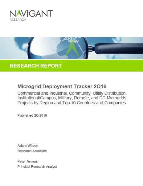 Microgrid Deployment Tracker 2Q16
