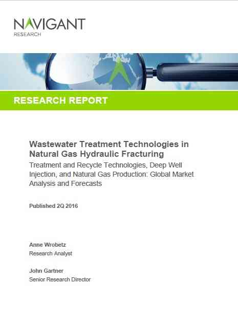 Wastewater Treatment Technologies in Natural Gas Hydraulic Fracturing