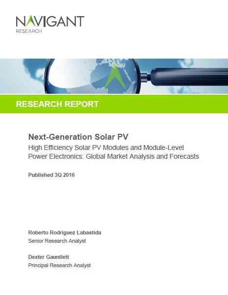 Next-Generation Solar PV