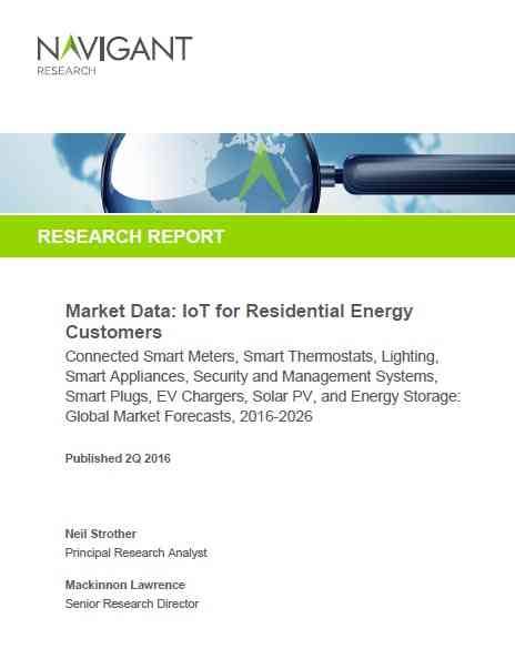 Market Data: IoT for Residential Energy Customers