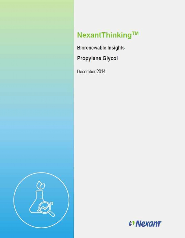 Biorenewable Insights: Propylene Glycol