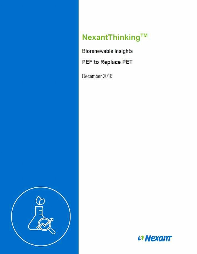 Biorenewable Insights: PEF to Replace PET