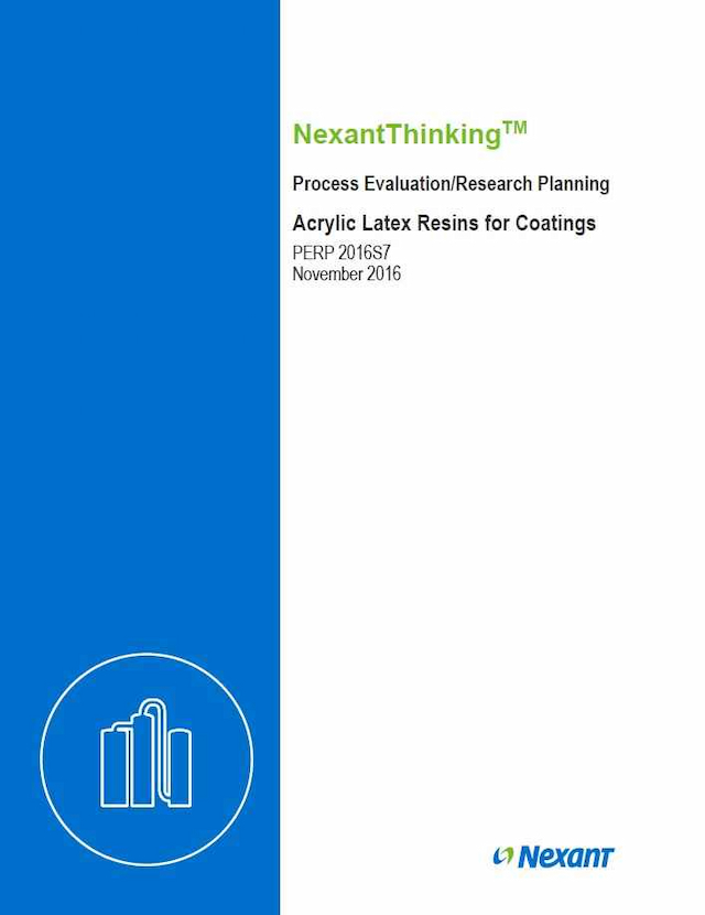 Acrylic Latex Resins for Coatings