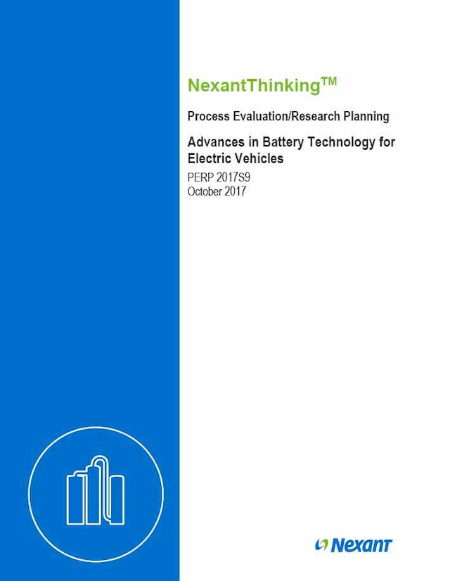 Advances in Battery Technology for Electric Vehicles