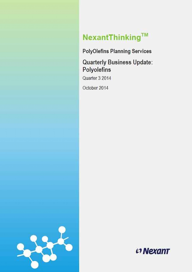 Quarterly Business Update - Polyolefins - October 2014