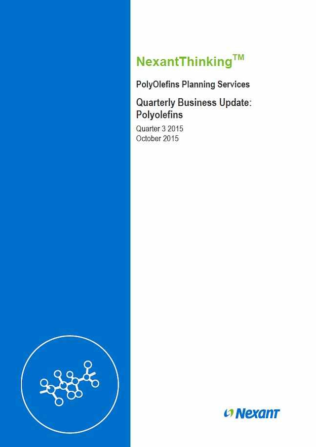 Quarterly Business Update - Polyolefins - October 2015