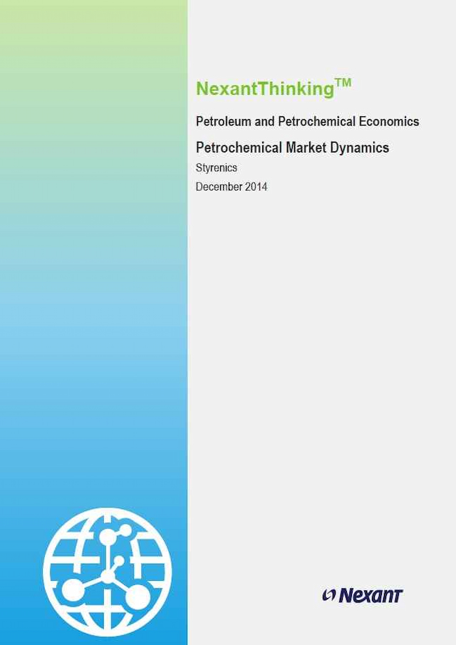 Petrochemical Market Dynamics - Styrenics - 2014