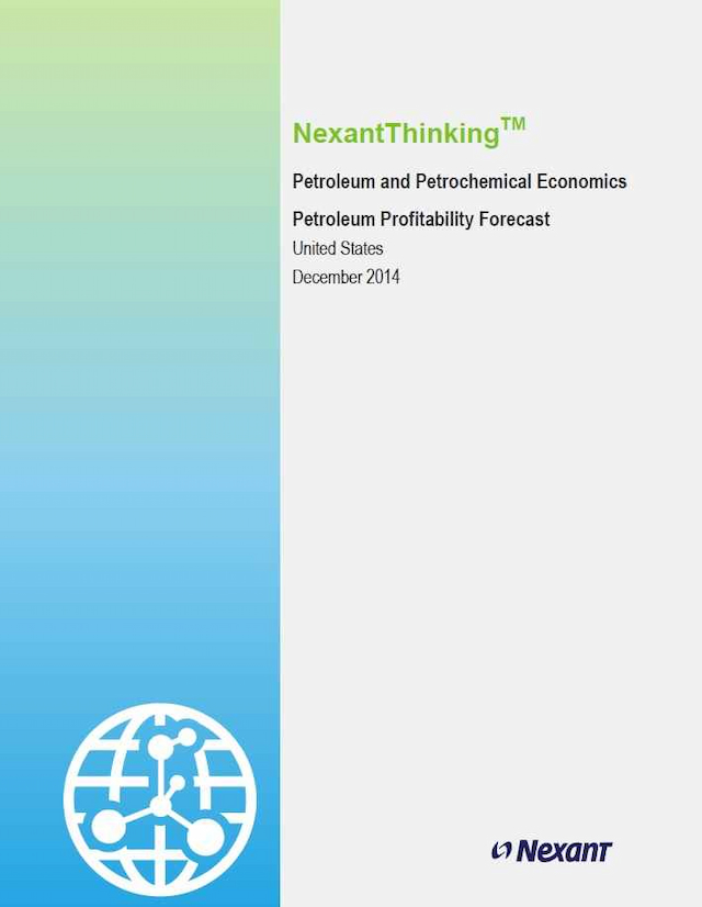 Petroleum Profitability Forecasts - United States - 2014