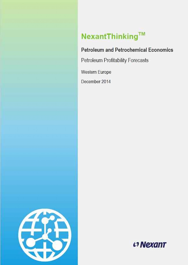 Petroleum Profitability Forecasts - Western Europe - 2014