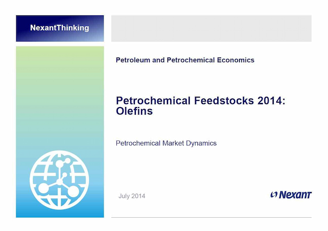 Petrochemical Market Dynamics - Olefin Feedstocks - 2014