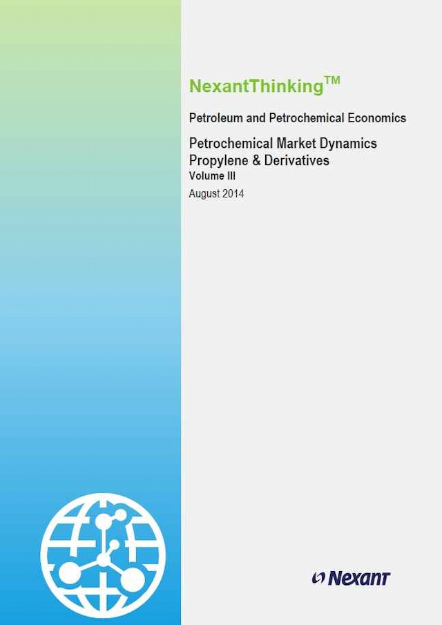 Petrochemical Market Dynamics - Propylene And Derivatives 2014: Volume III