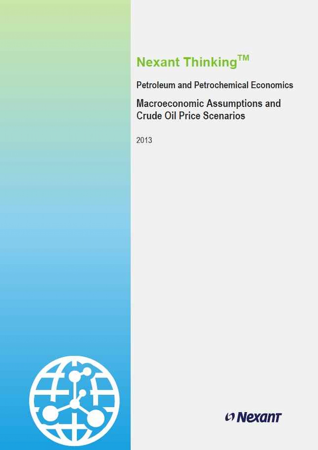 Macroeconomic Assumptions and Crude Oil Price Scenarios - 2013