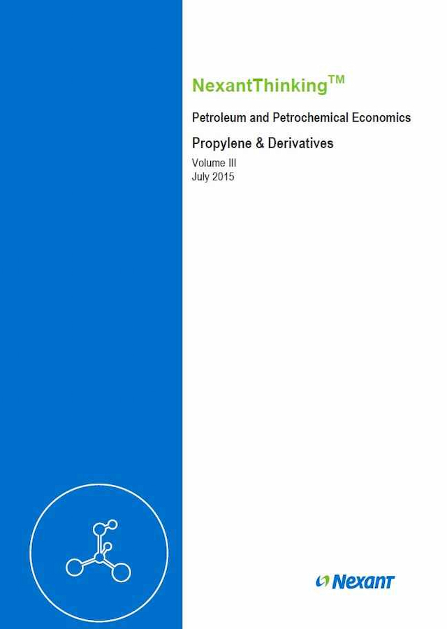 Petrochemical Market Dynamics - Propylene And Derivatives 2015: Volume III