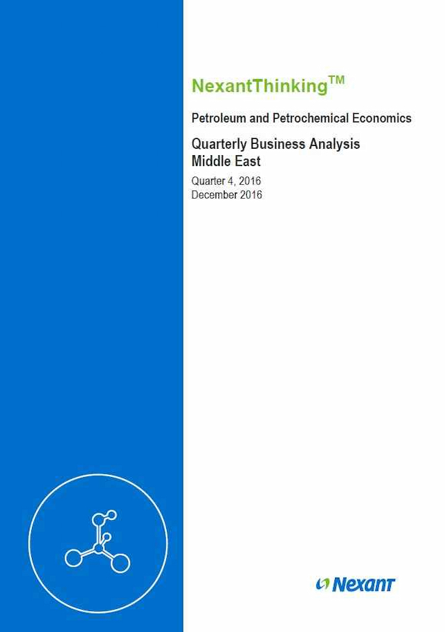 Quarterly Business Analysis - Middle East - Q4 2016