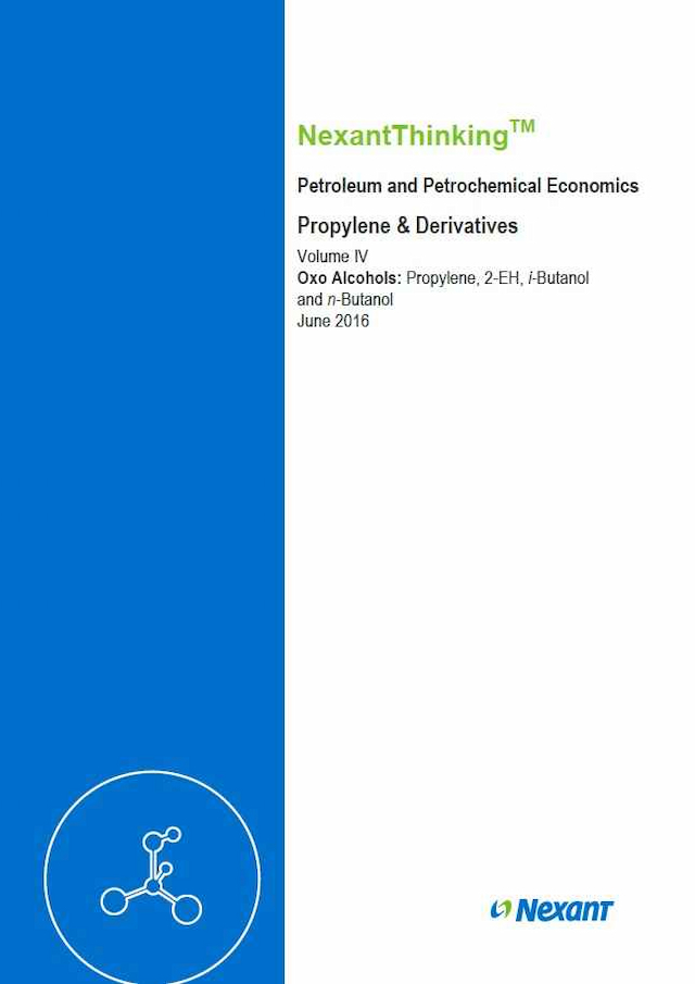 Petrochemical Market Dynamics - Propylene And Derivatives 2016 - Volume IV: Oxo Alcohols