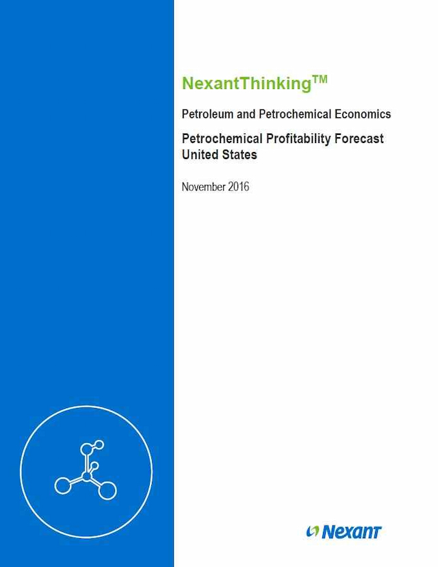 Petrochemical Profitability Forecasts - United States - 2016
