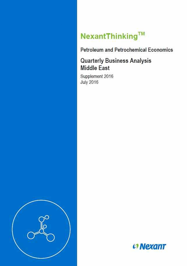 Quarterly Business Analysis - Middle East - 2016 Supplement