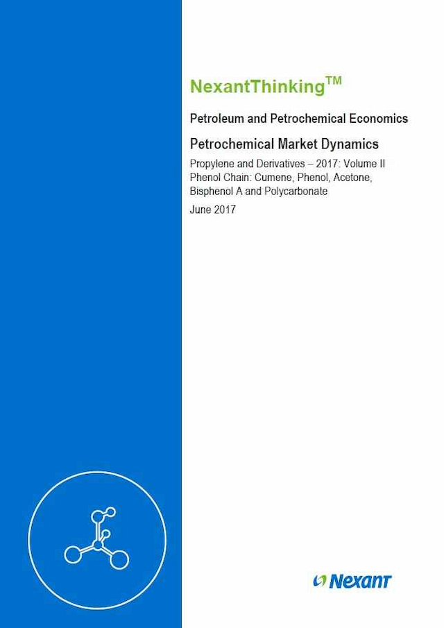 Petrochemical Market Dynamics - Propylene And Derivatives 2017 - Volume II: Phenol Chain: Cumene, Phenol, Acetone, BPA, Polycarbonates