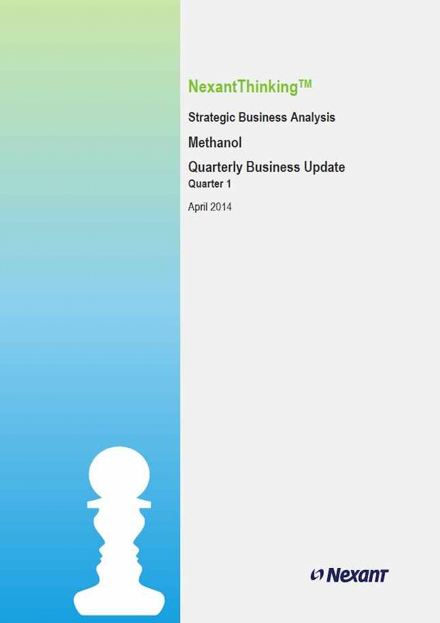 Methanol Quarterly Business Update - Q1 2014