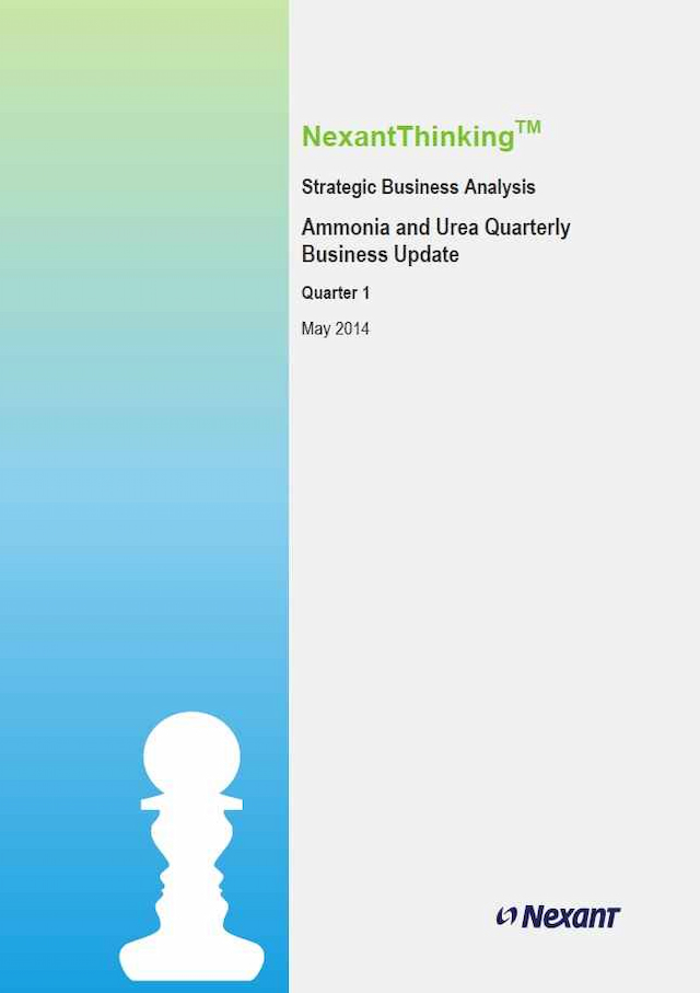Ammonia and Urea Quarterly Business Update - Q1 2014