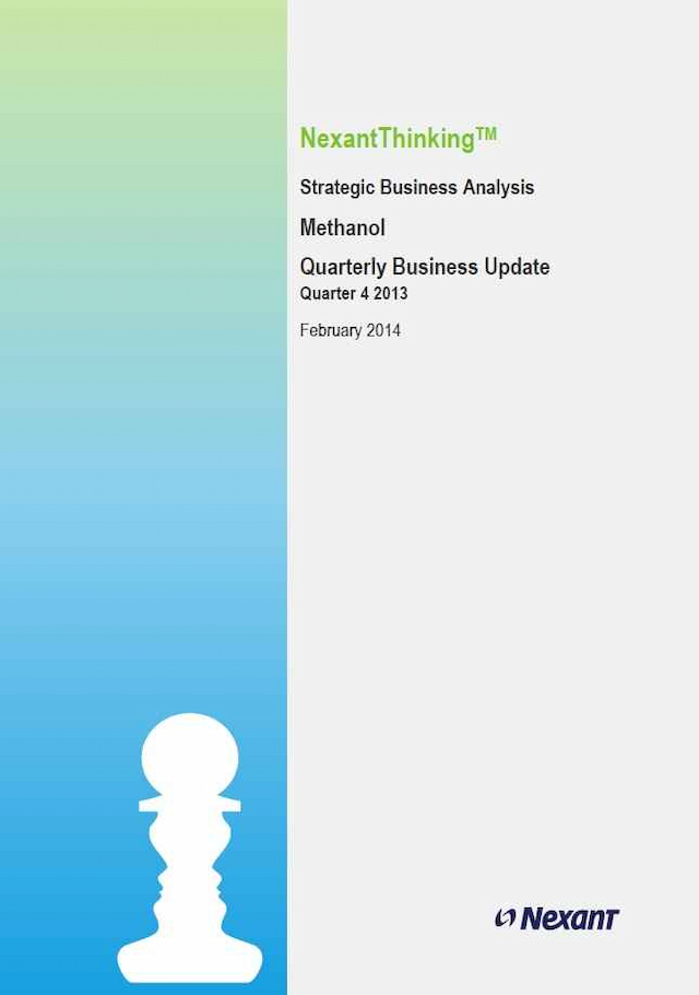 Methanol Quarterly Business Update - Q4 2013