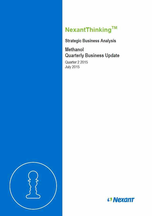 Methanol Quarterly Business Update - Q2 2015