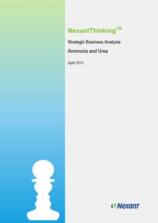 Ammonia and Urea Strategic Business Analysis - Main Report - 2015