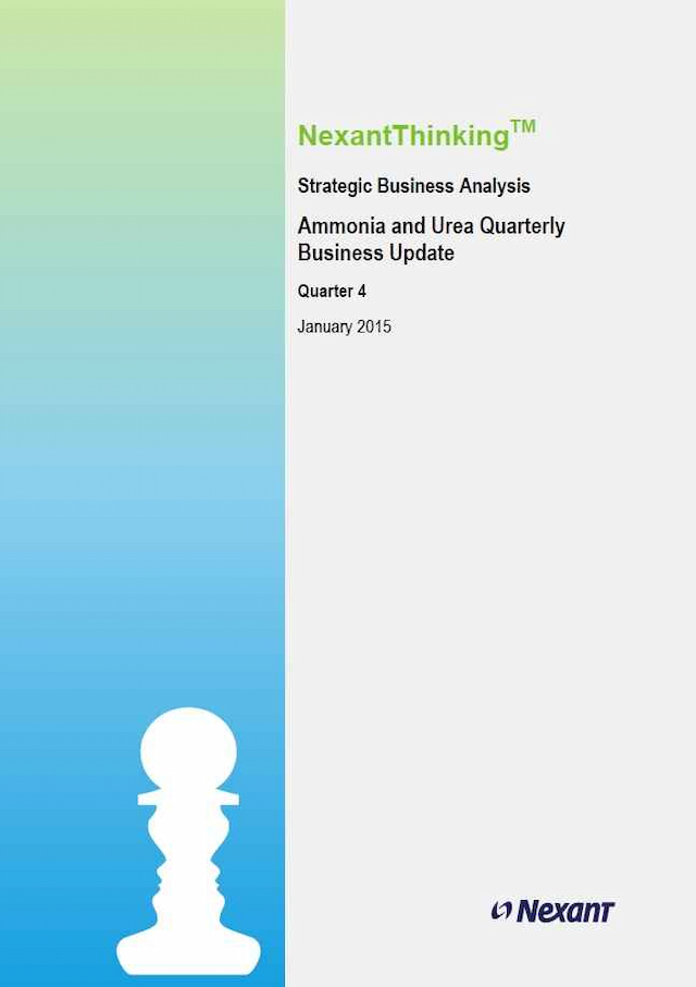 Ammonia and Urea Quarterly Business Update - Q4 2014