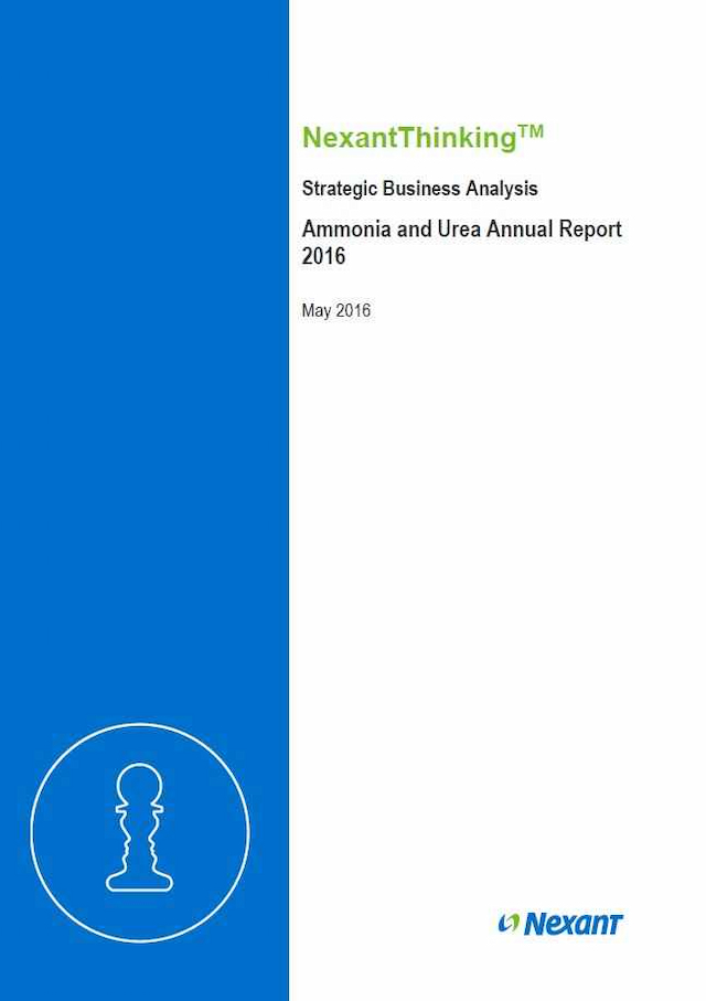 Ammonia and Urea Strategic Business Analysis - Annual Report - 2016