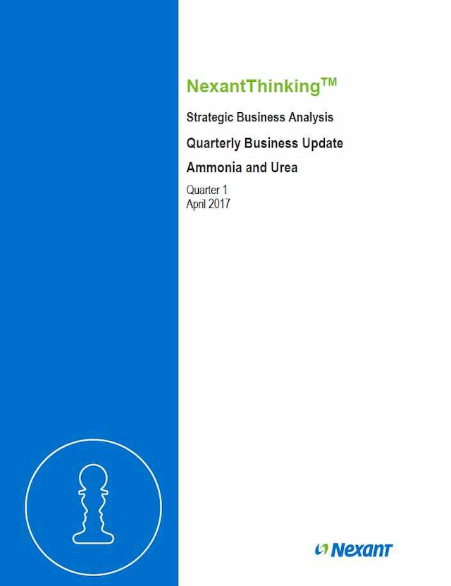 Ammonia and Urea Quarterly Business Update - Q1 2017