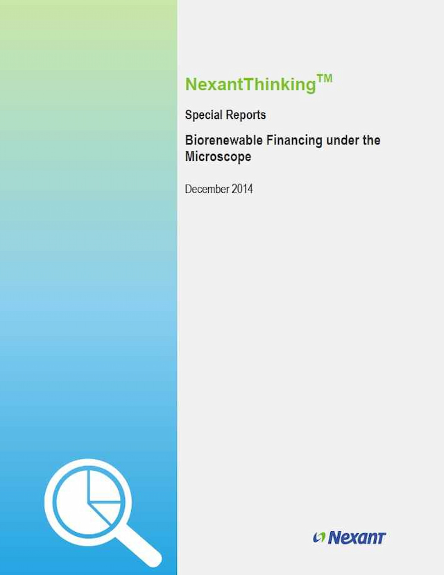 Biorenewable Financing Under the Microscope